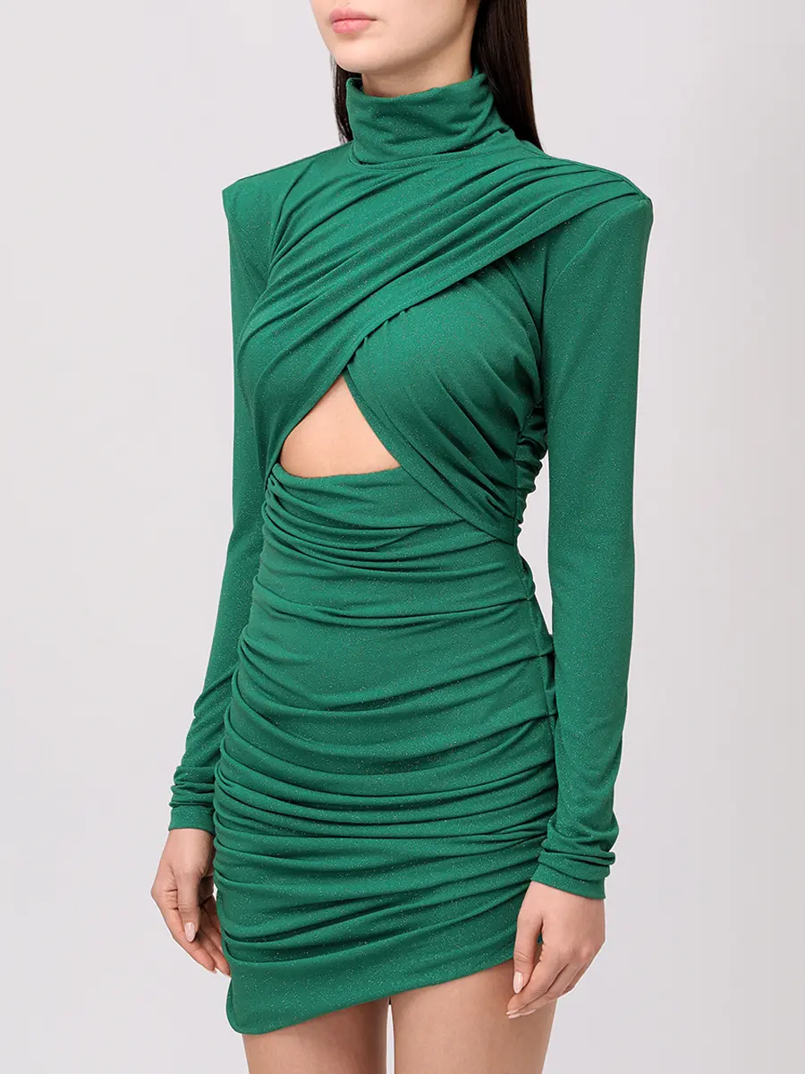 Платье с драпировкой