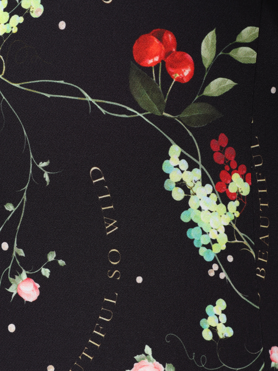 Платье с принтом