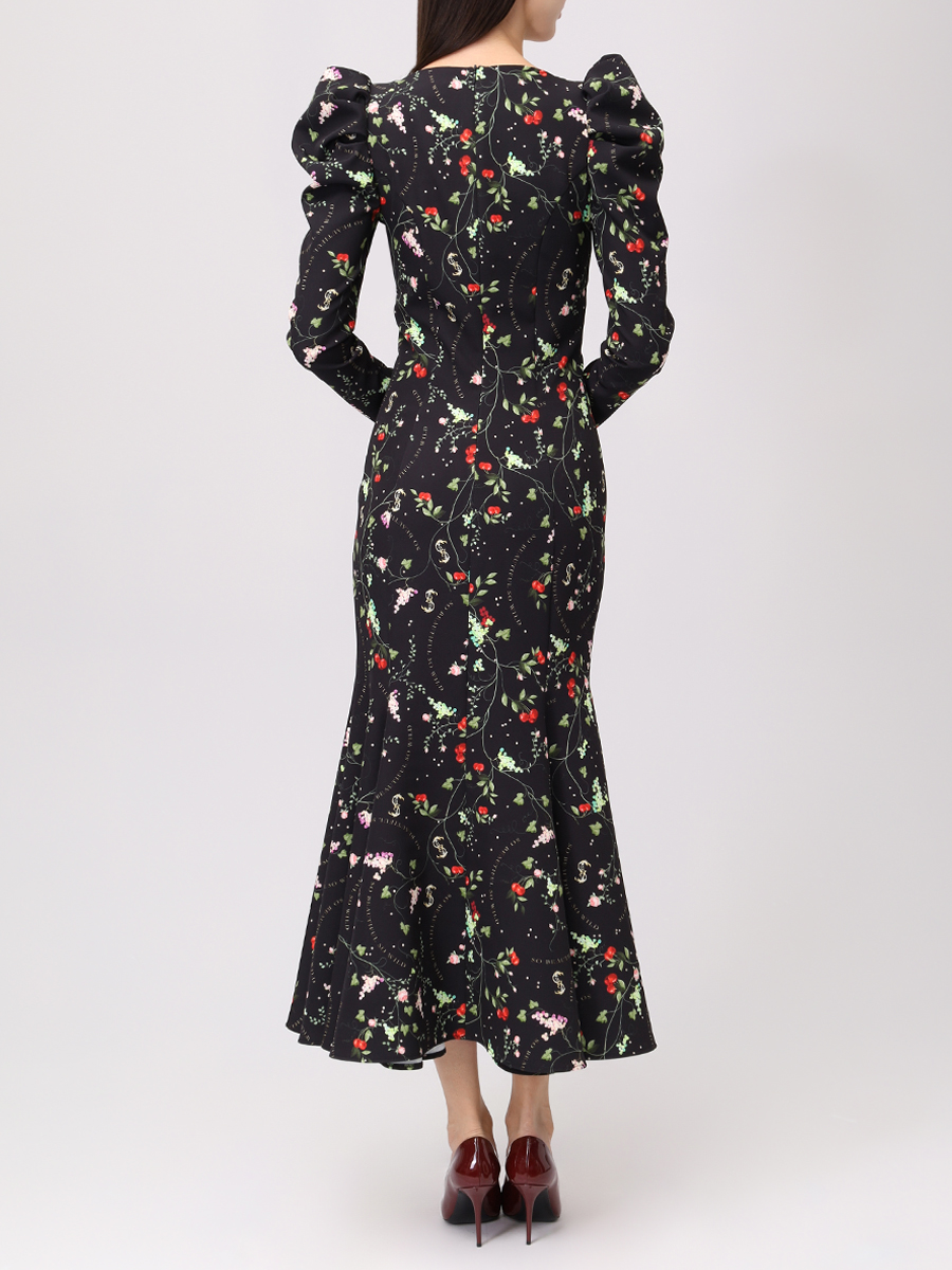 Платье с принтом