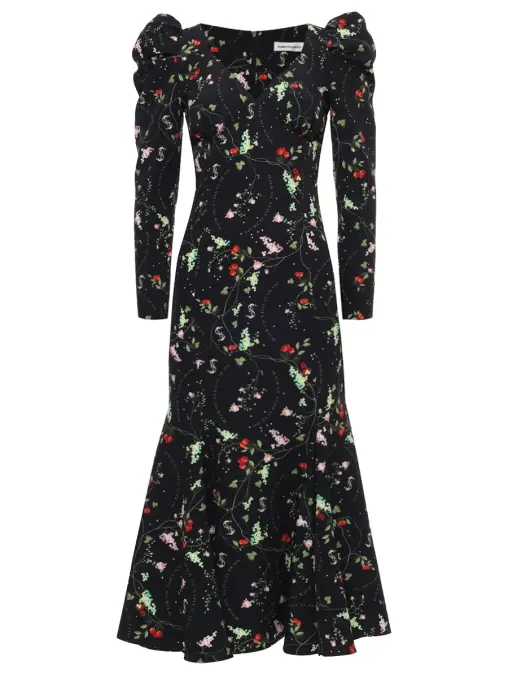 Платье с принтом SO BEAUTIFUL & WILD