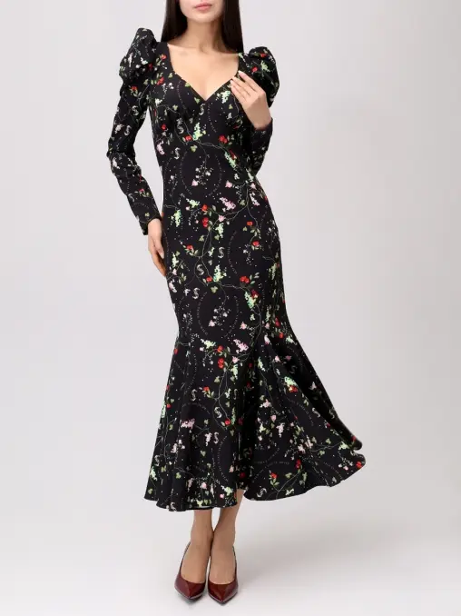 Платье с принтом SO BEAUTIFUL & WILD