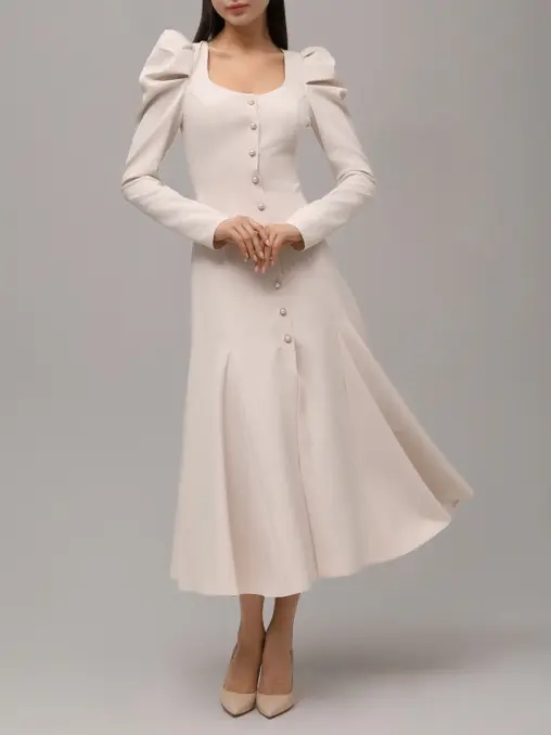 Платье однотонное SO BEAUTIFUL & WILD