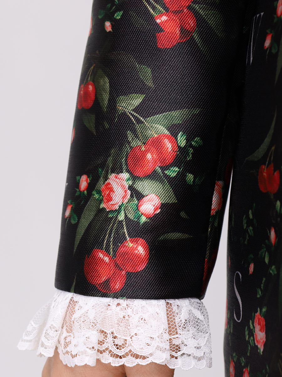 Платье с принтом