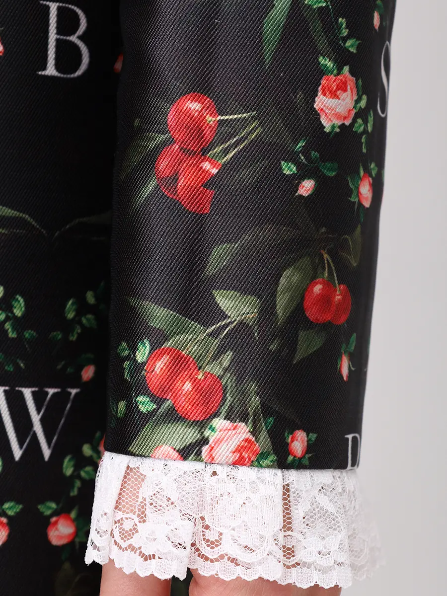 Платье с принтом