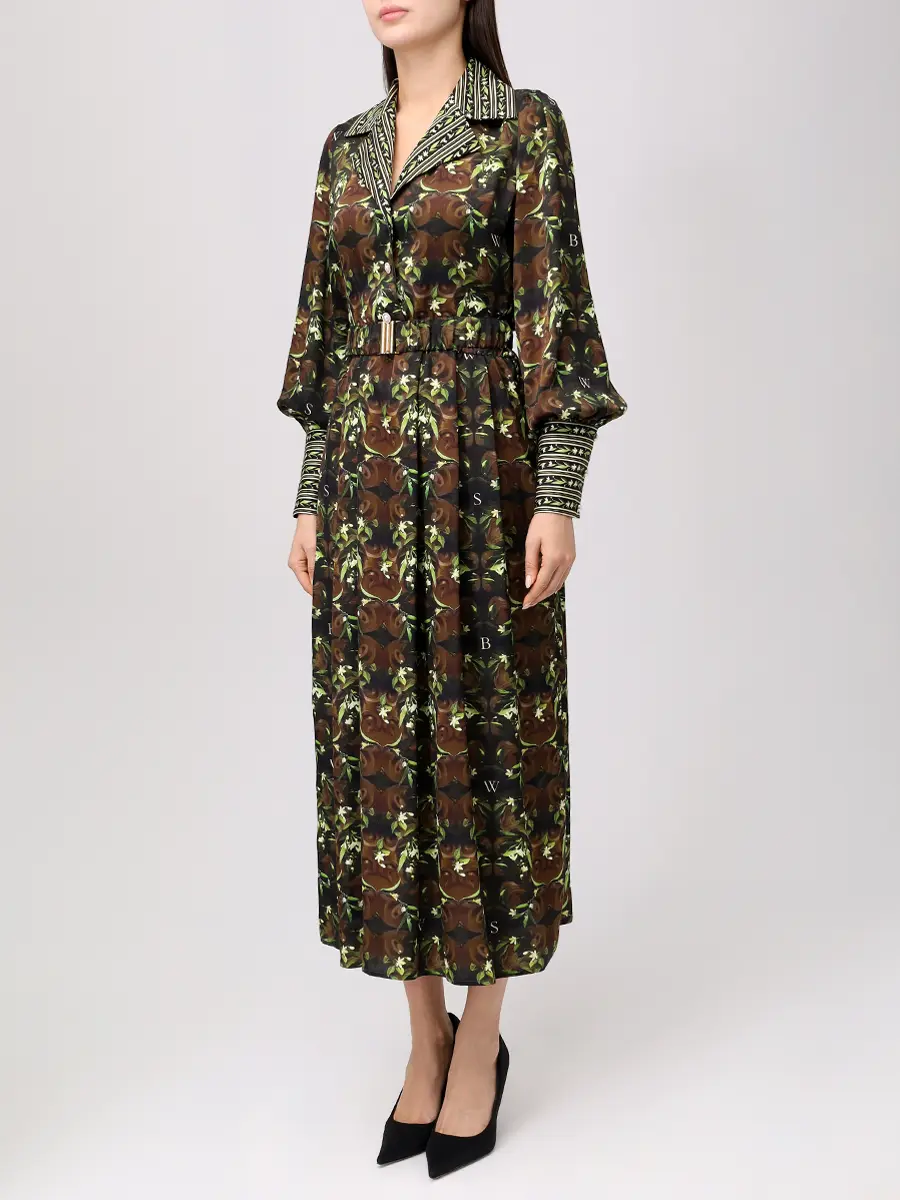 Платье из вискозы