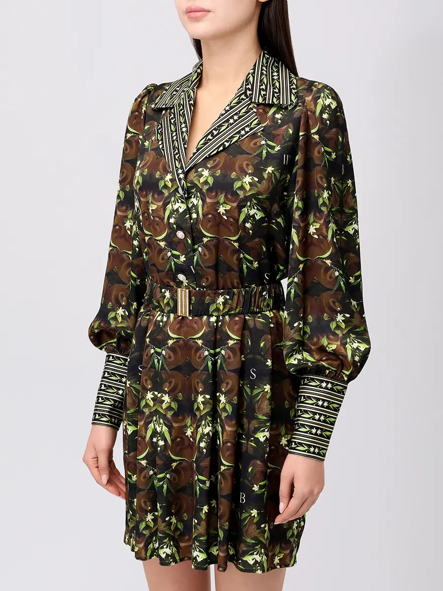 Платье из вискозы