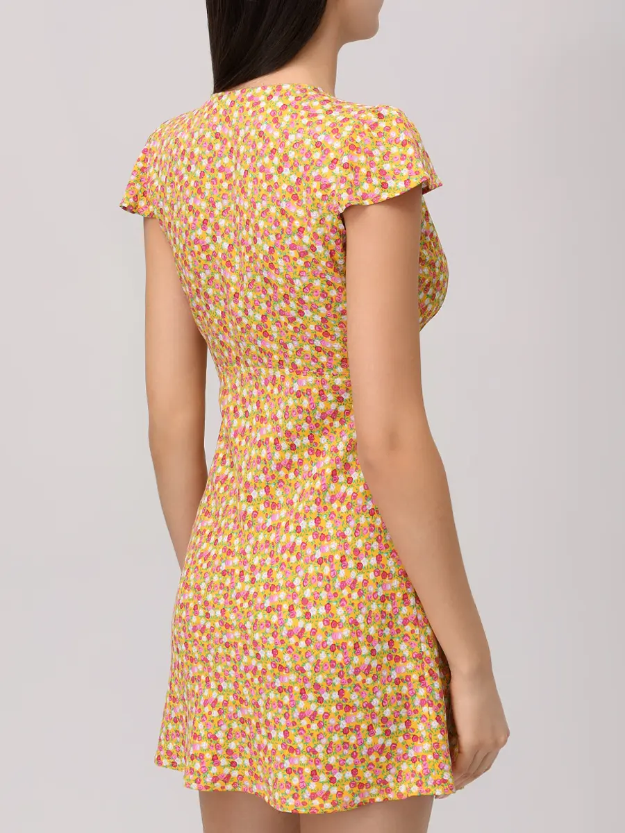 Платье из вискозы