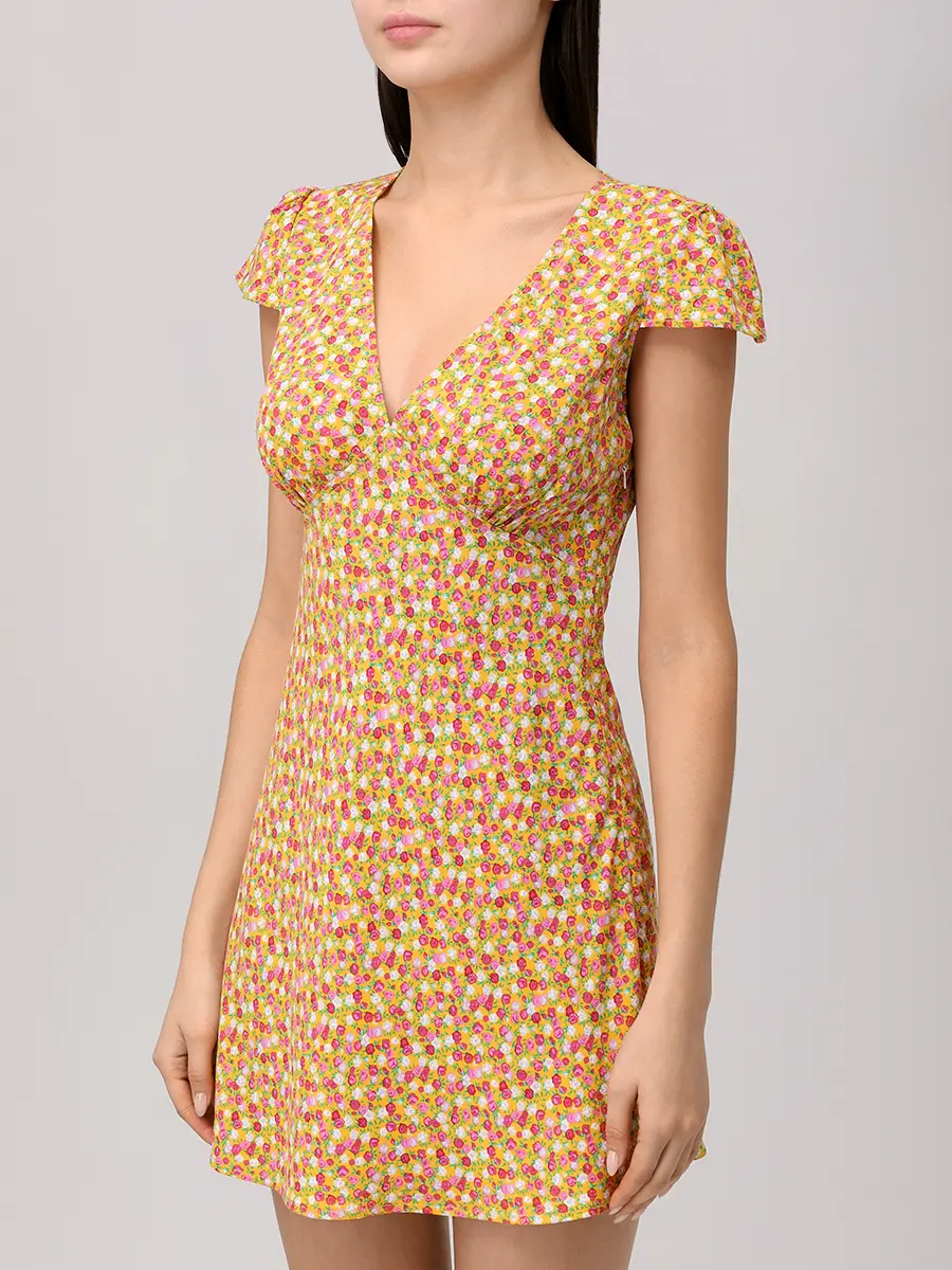 Платье из вискозы