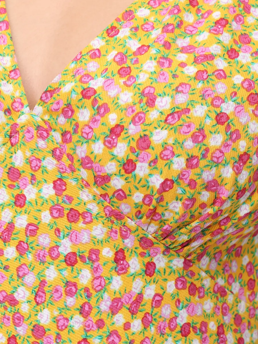 Платье из вискозы