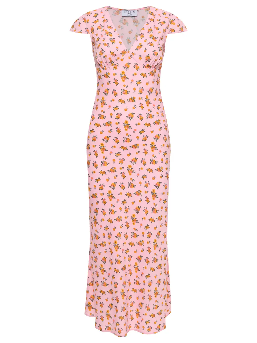 Платье из вискозы