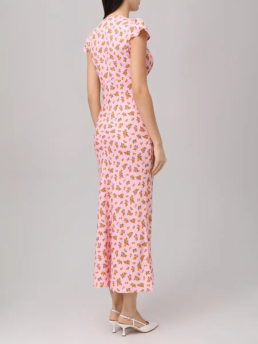 Платье из вискозы