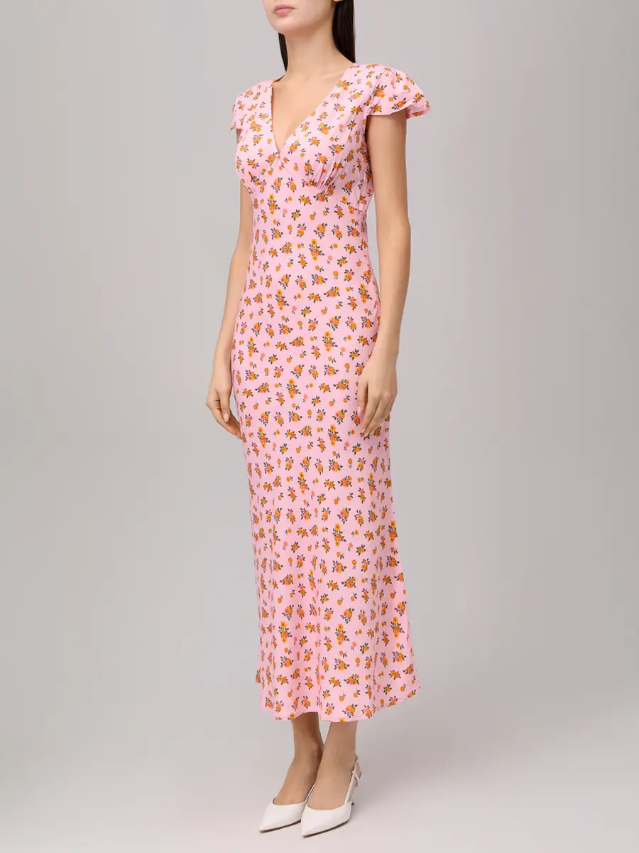 Платье из вискозы