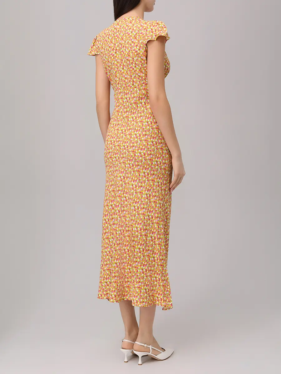 Платье из вискозы