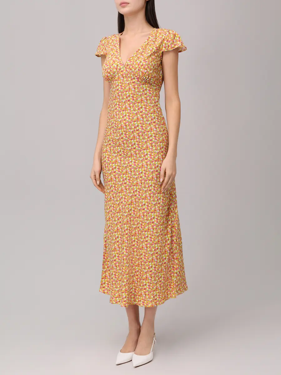 Платье из вискозы