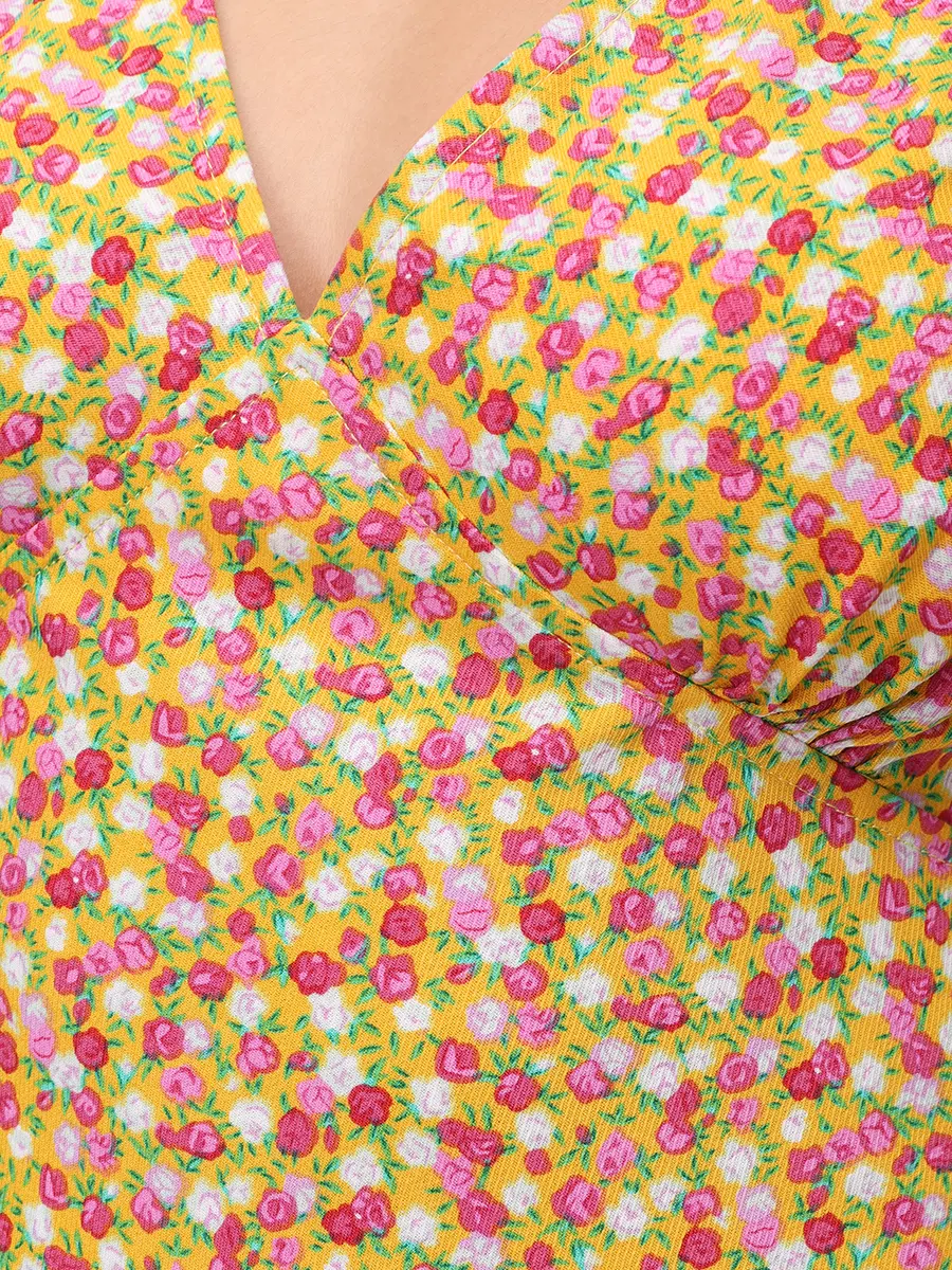 Платье из вискозы