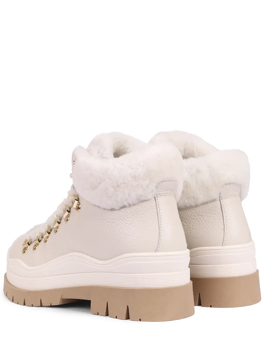 Ботинки кожаные на меху Arosa