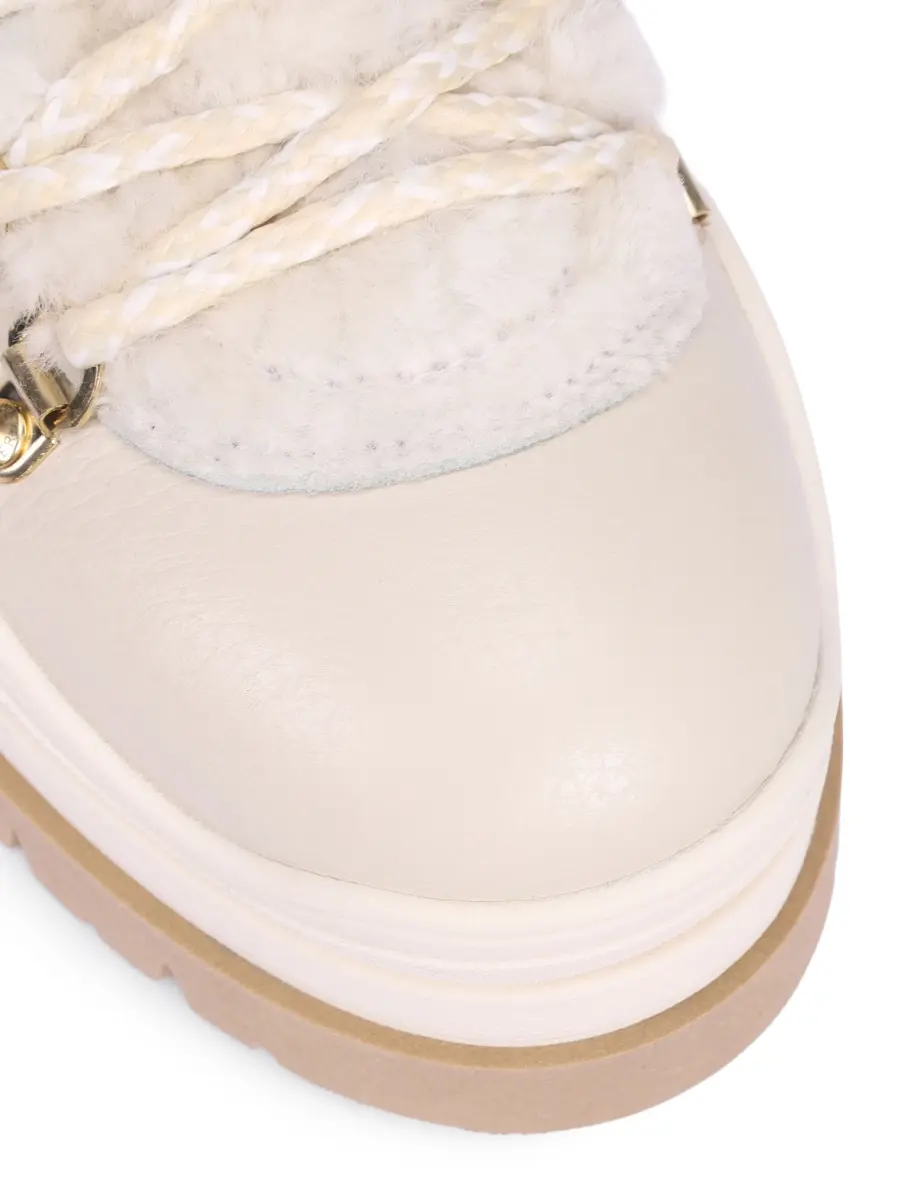 Ботинки кожаные на меху Arosa