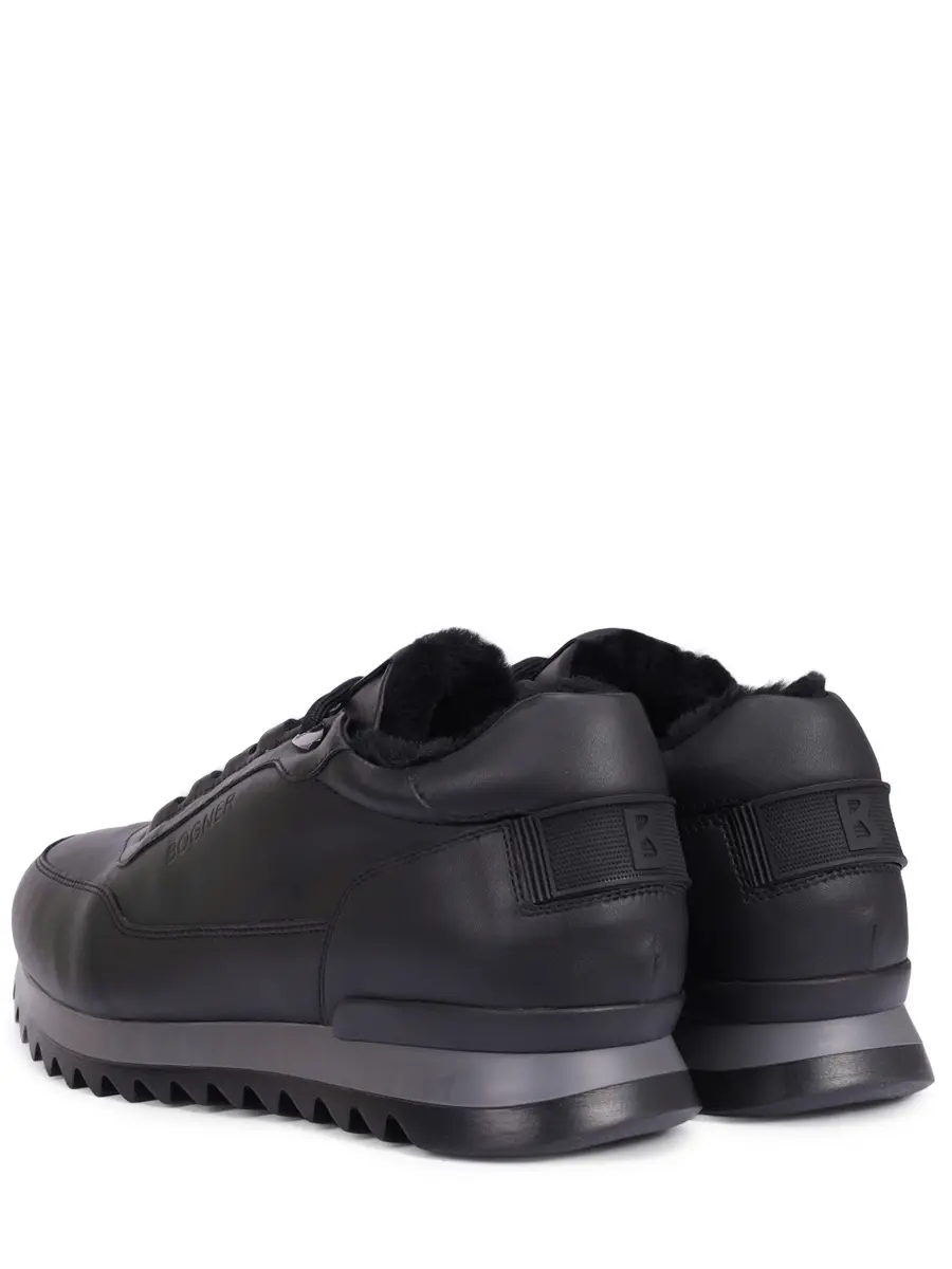 Кроссовки кожаные на меху Seattle