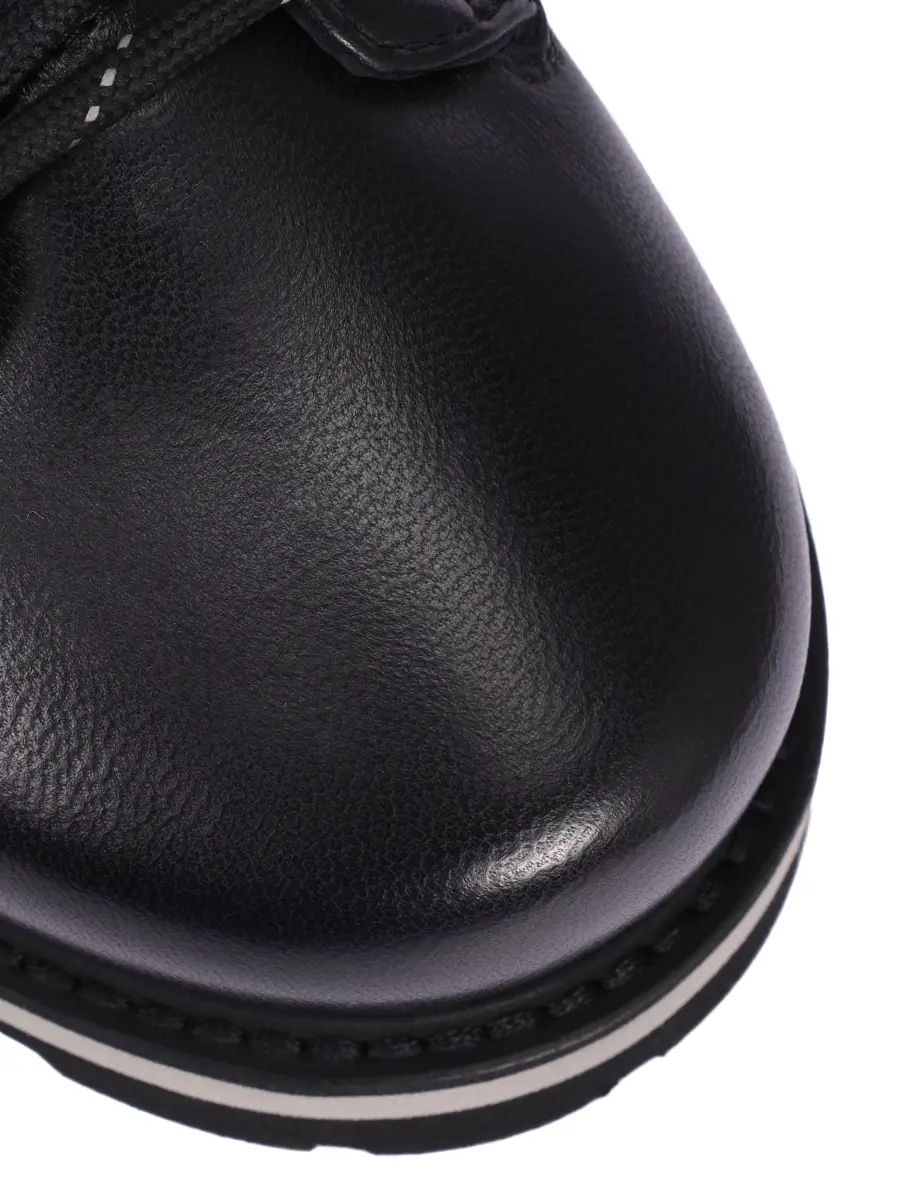 Ботинки кожаные на меху Courchevel