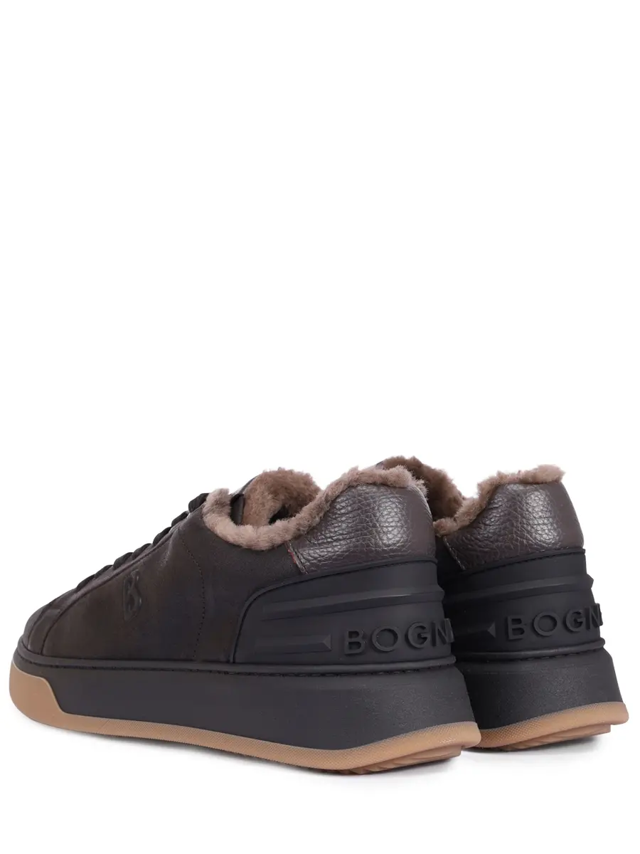 Кеды кожаные на меху Milan