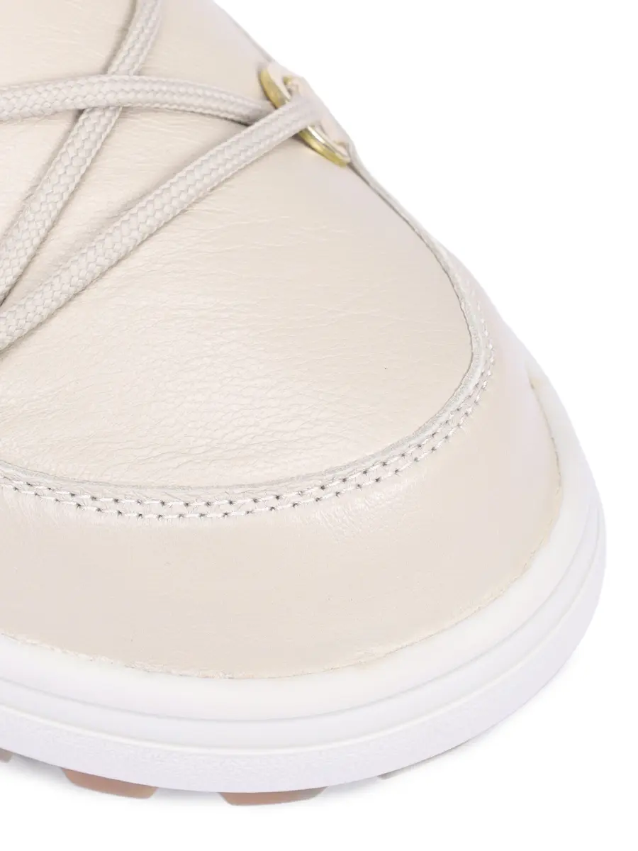 Луноходы кожаные на меху Chamonix