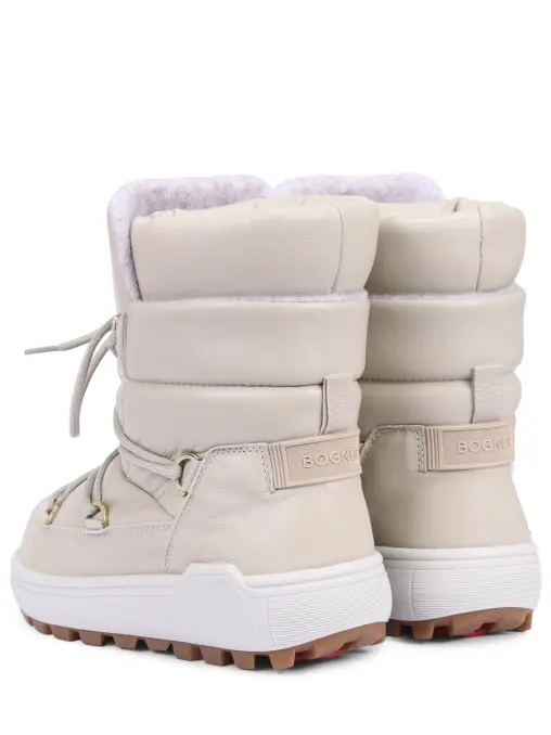 Луноходы кожаные на меху Chamonix BOGNER