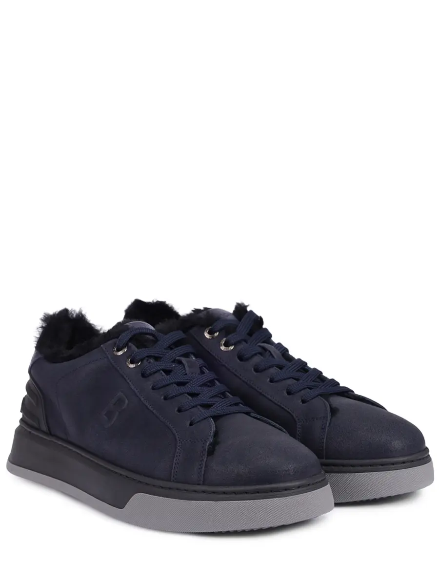 Кеды кожаные на меху Milan