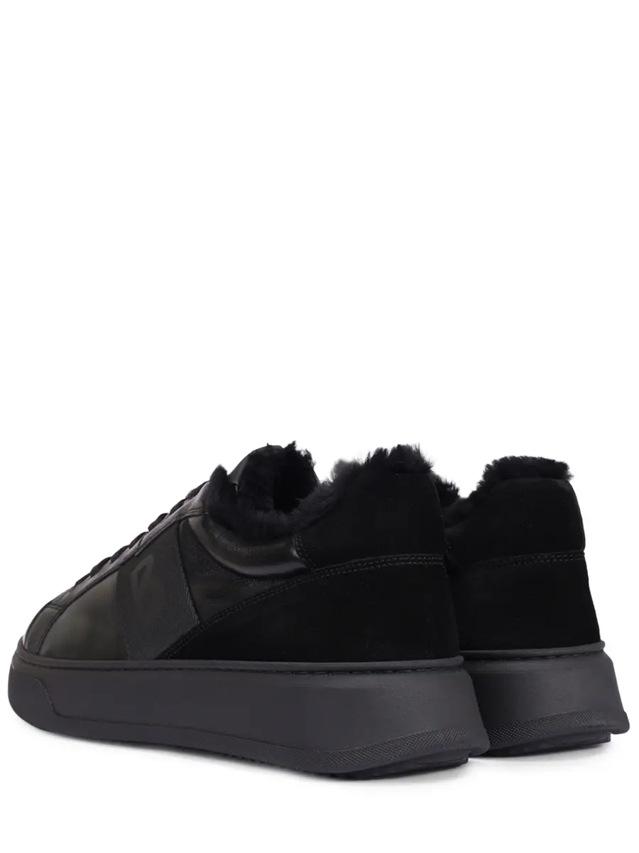 Кеды кожаные на меху Milan