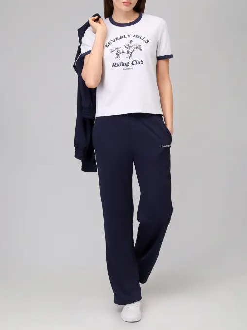 Футболка хлопковая SPORTY & RICH