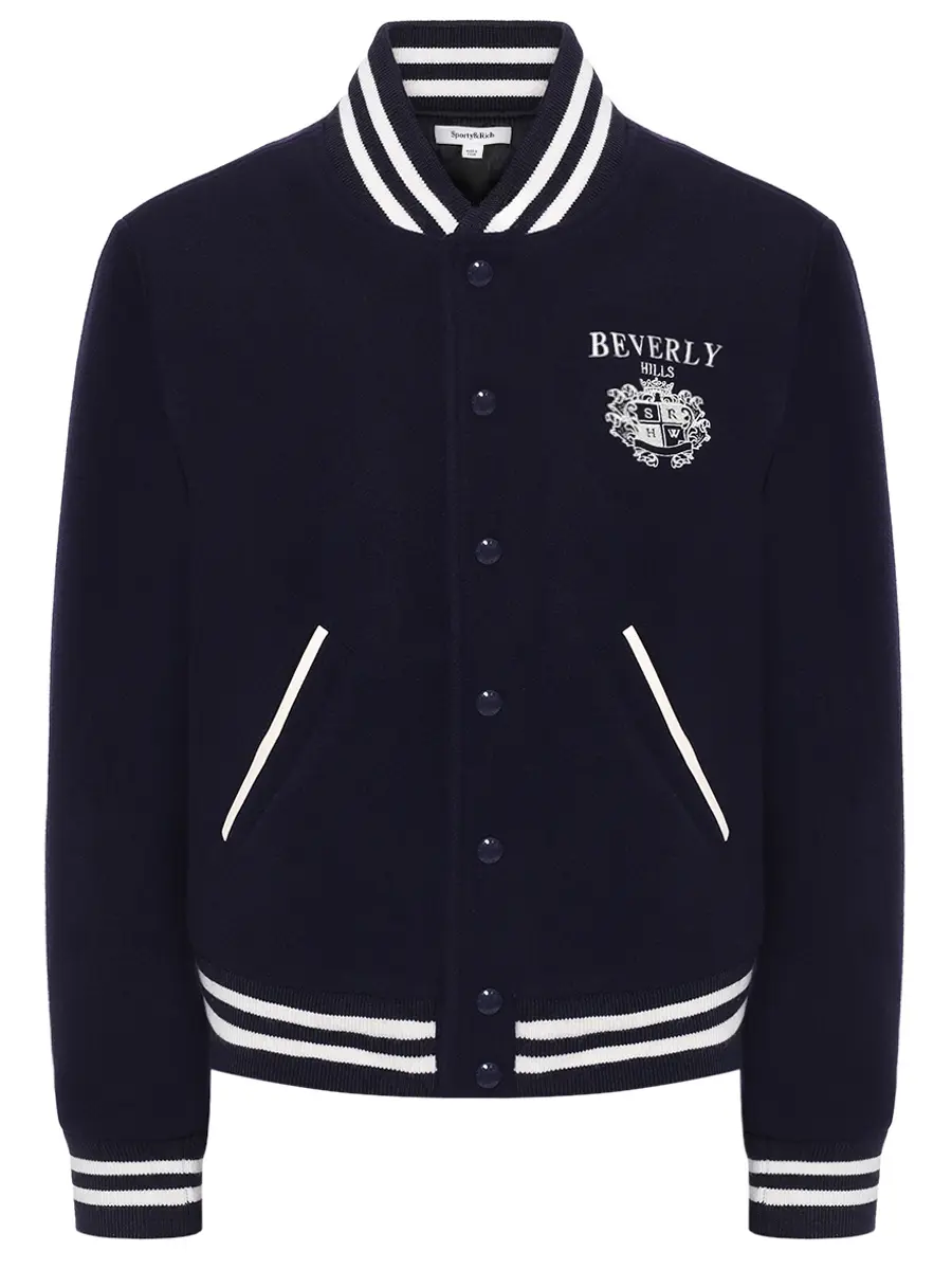 Бомбер шерстяной