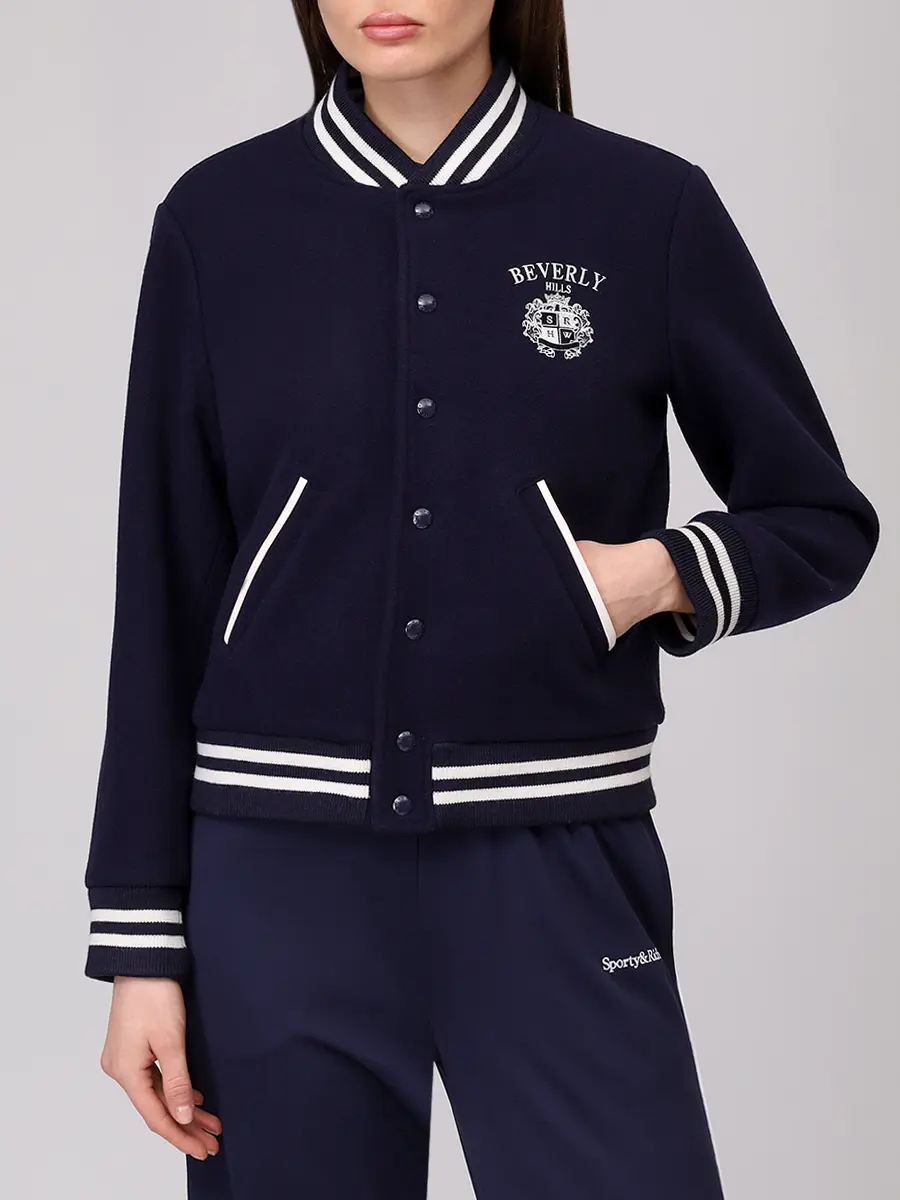 Бомбер шерстяной