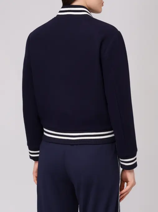 Бомбер шерстяной SPORTY & RICH