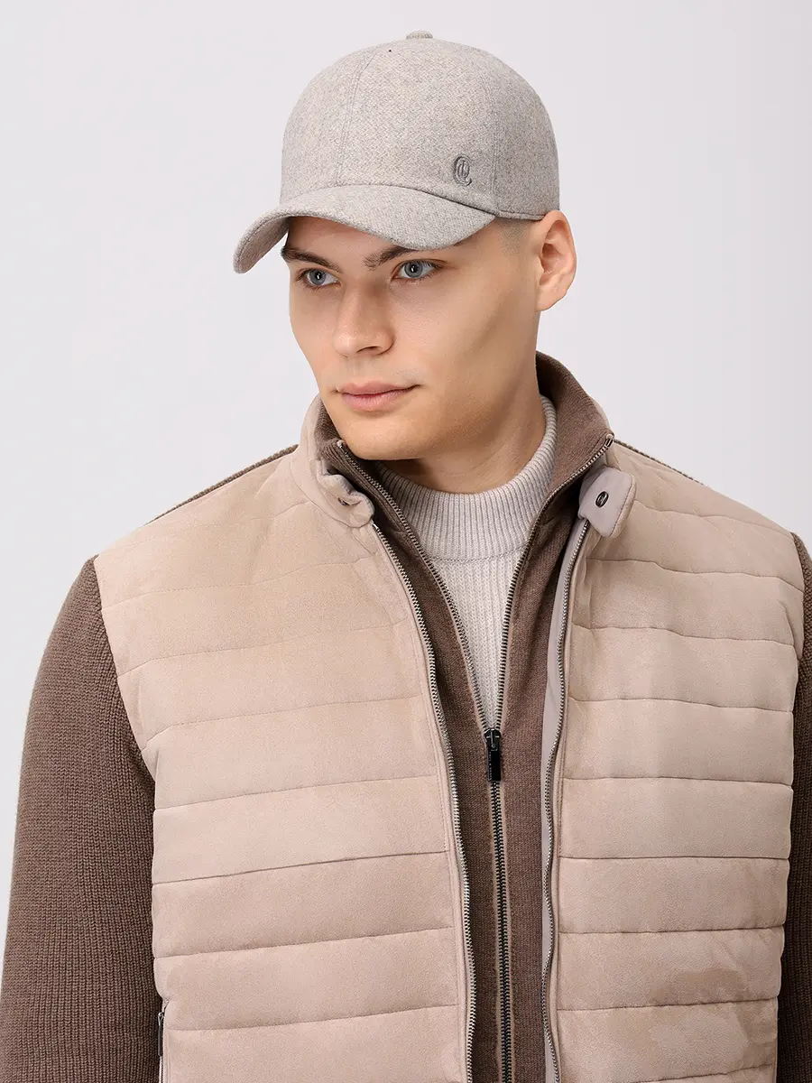 Бейсболка шерстяная