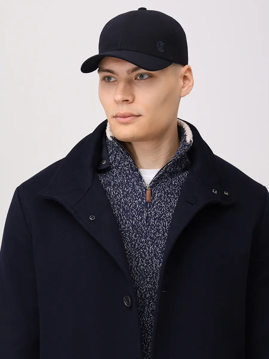 Бейсболка шерстяная