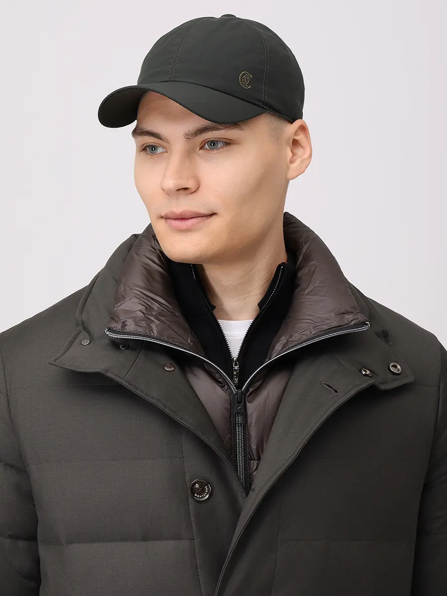 Бейсболка однотонная