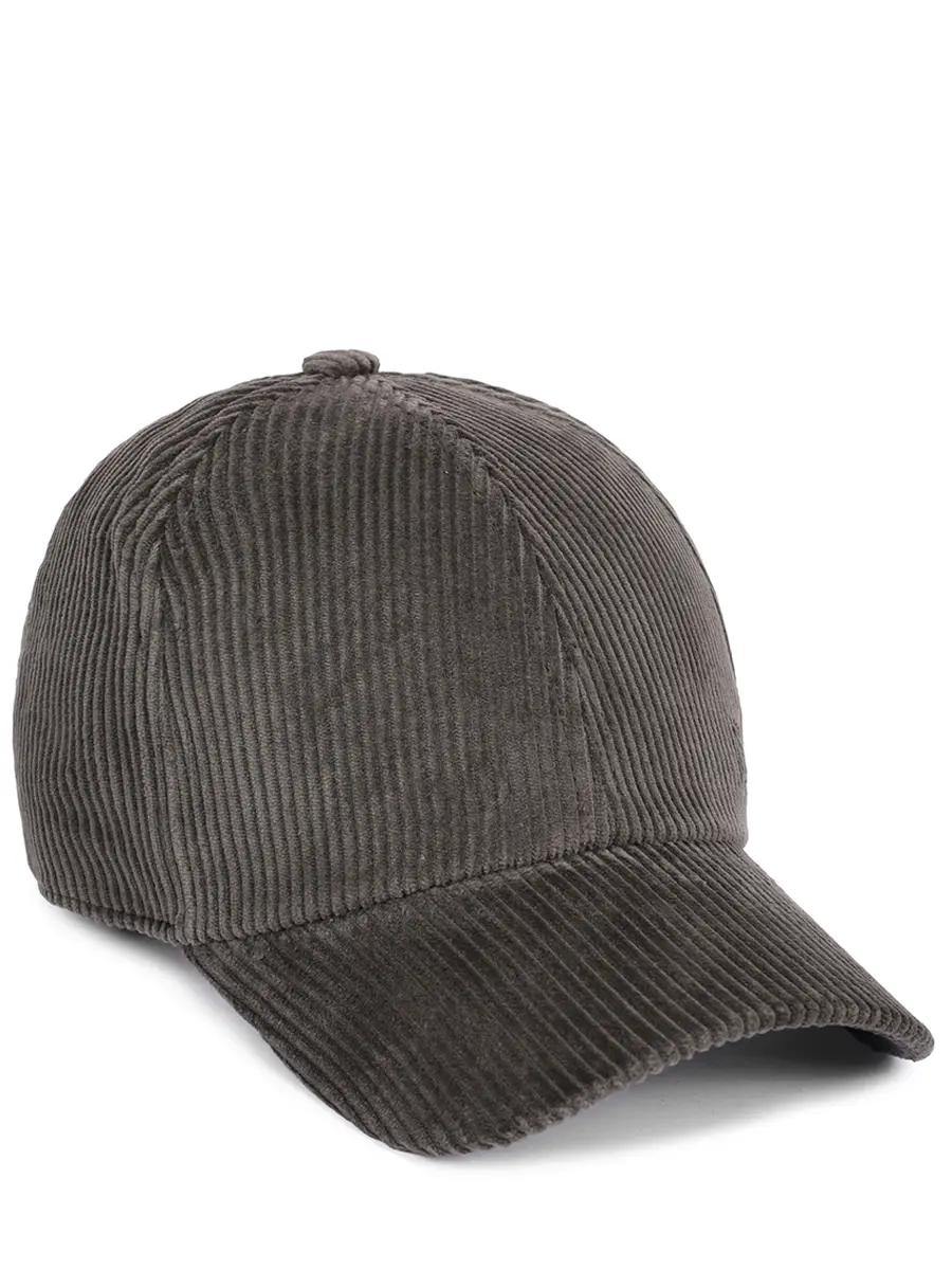 Бейсболка вельветовая