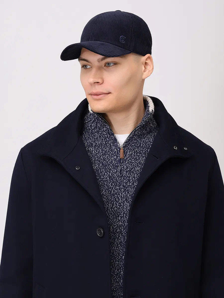 Бейсболка вельветовая