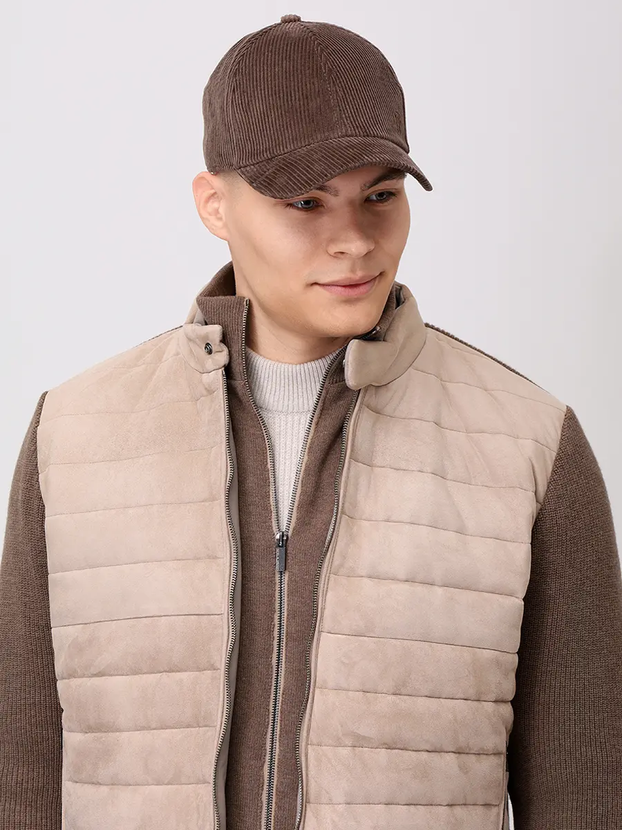 Бейсболка вельветовая