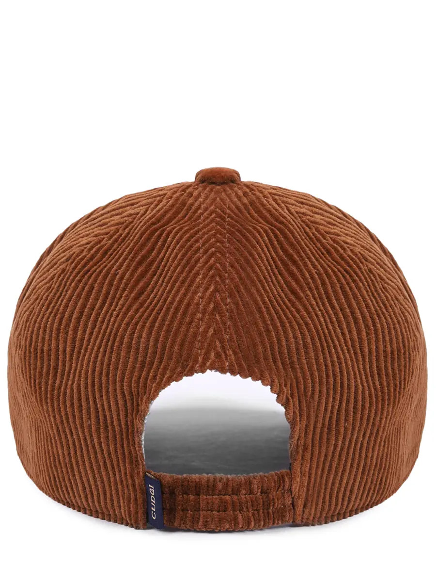 Бейсболка вельветовая