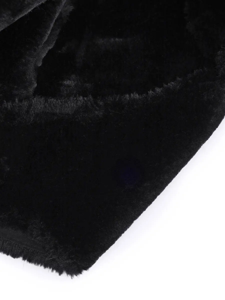 Шапка-ушанка однотонная