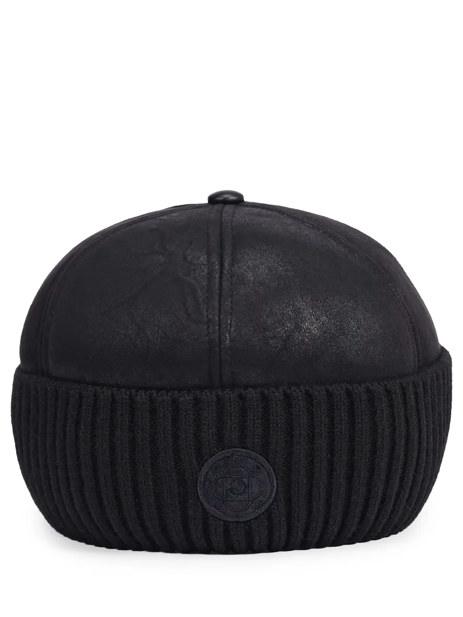 Шапка однотонная