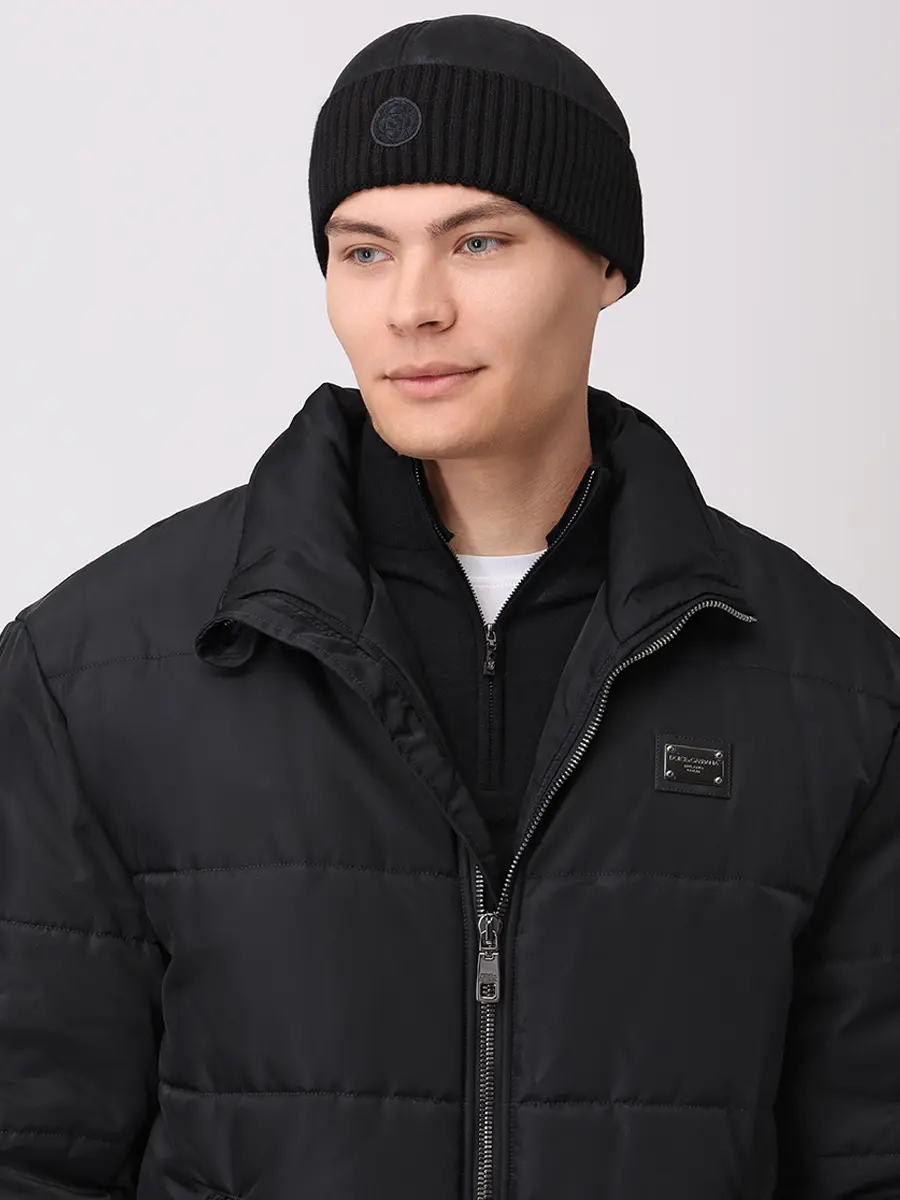 Шапка однотонная