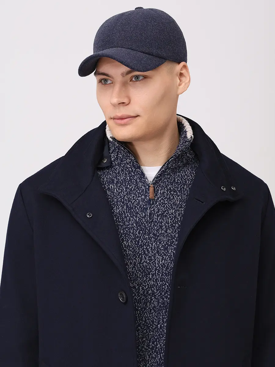 Бейсболка шерстяная