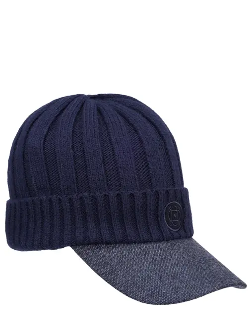 Шапка шерстяная с козырьком CUDGI