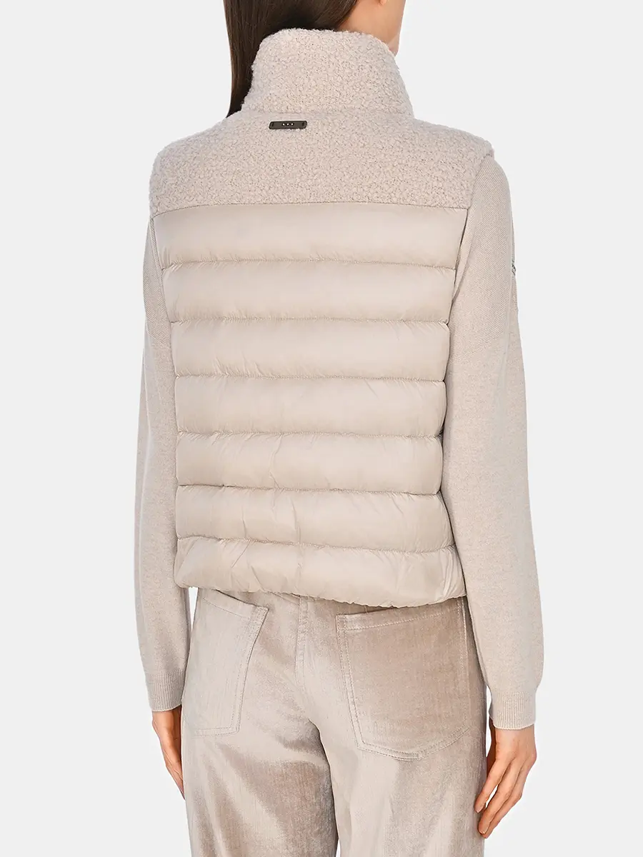 Жилет комбинированный
