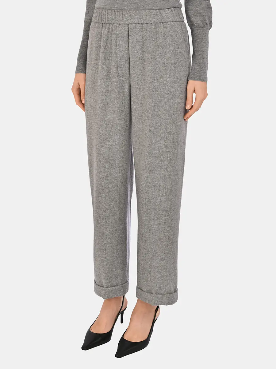 Брюки шерстяные