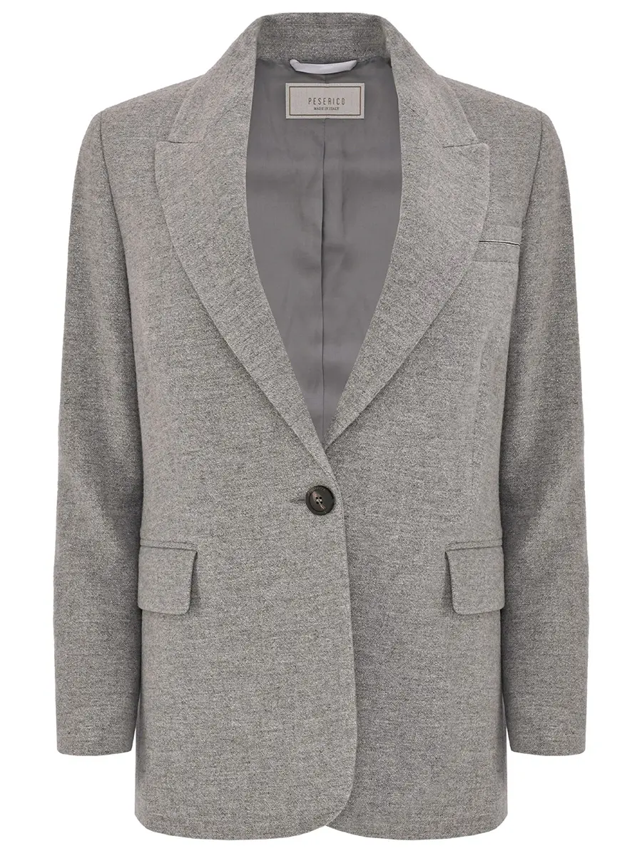 Пиджак шерстяной