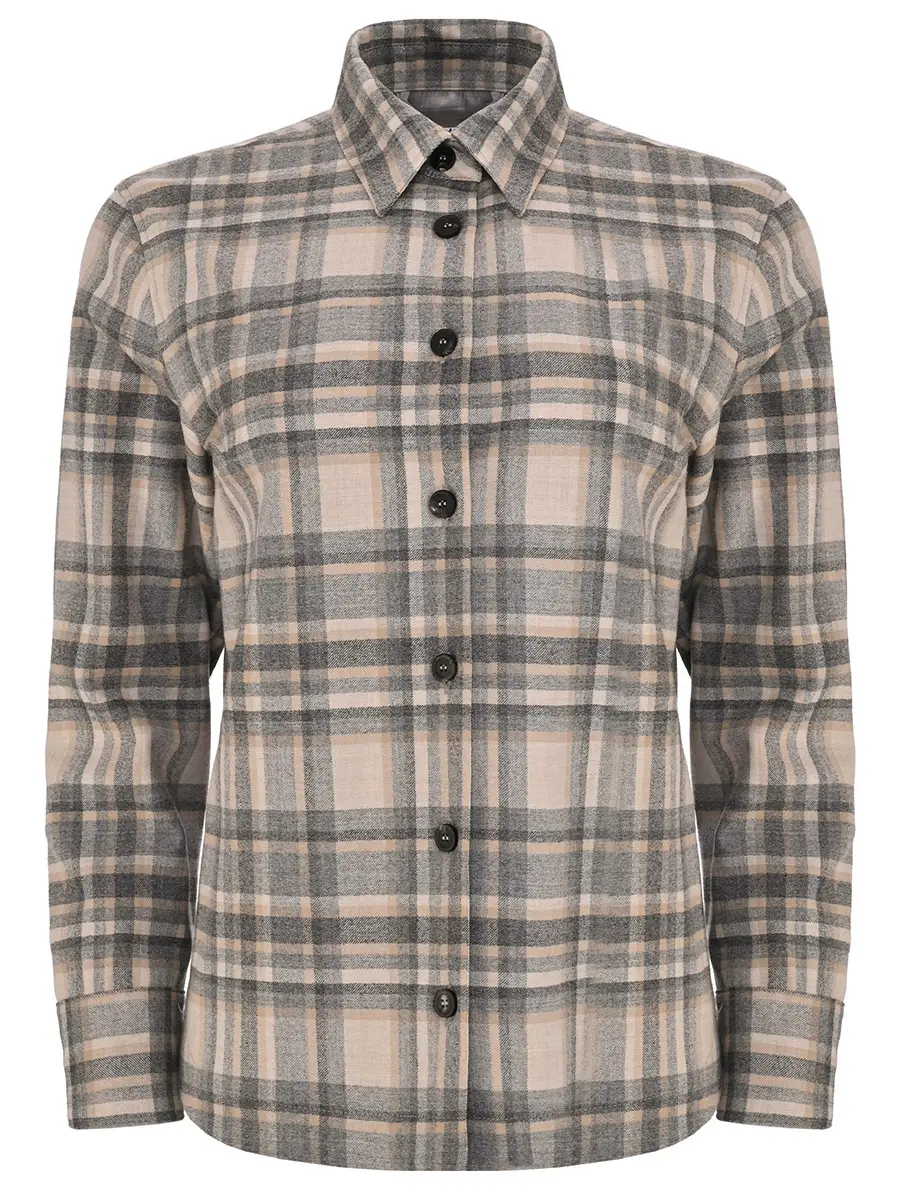 Рубашка шерстяная