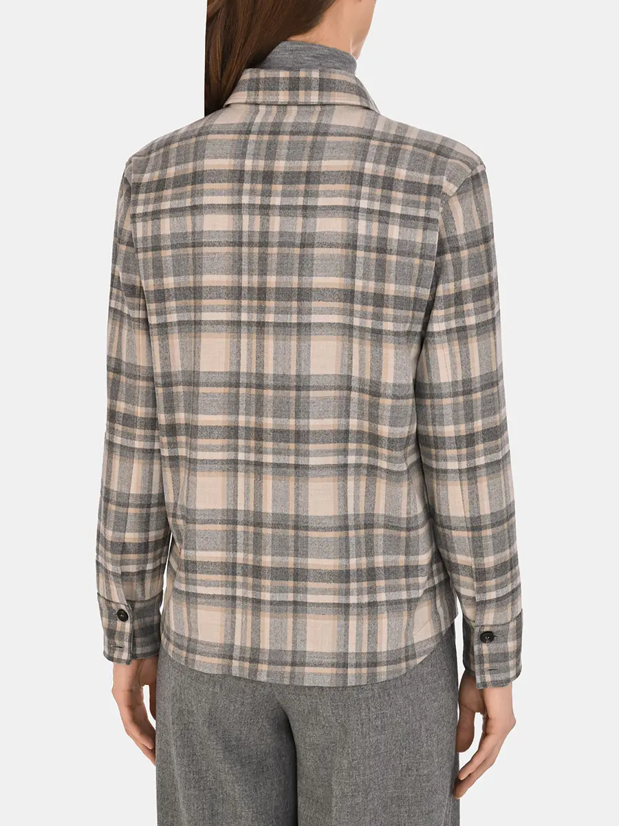 Рубашка шерстяная