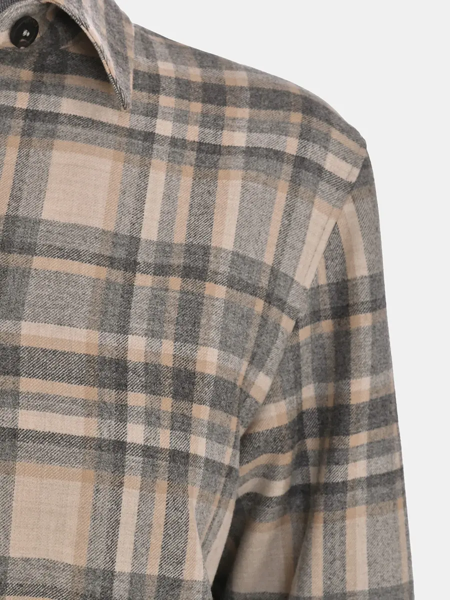 Рубашка шерстяная